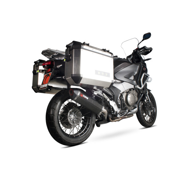 Scorpion Exhaust Honda VFR1200 X Crosstourer 2012 - 2020 Serket Parallel Slip-on Carbon Fibre Sleeve